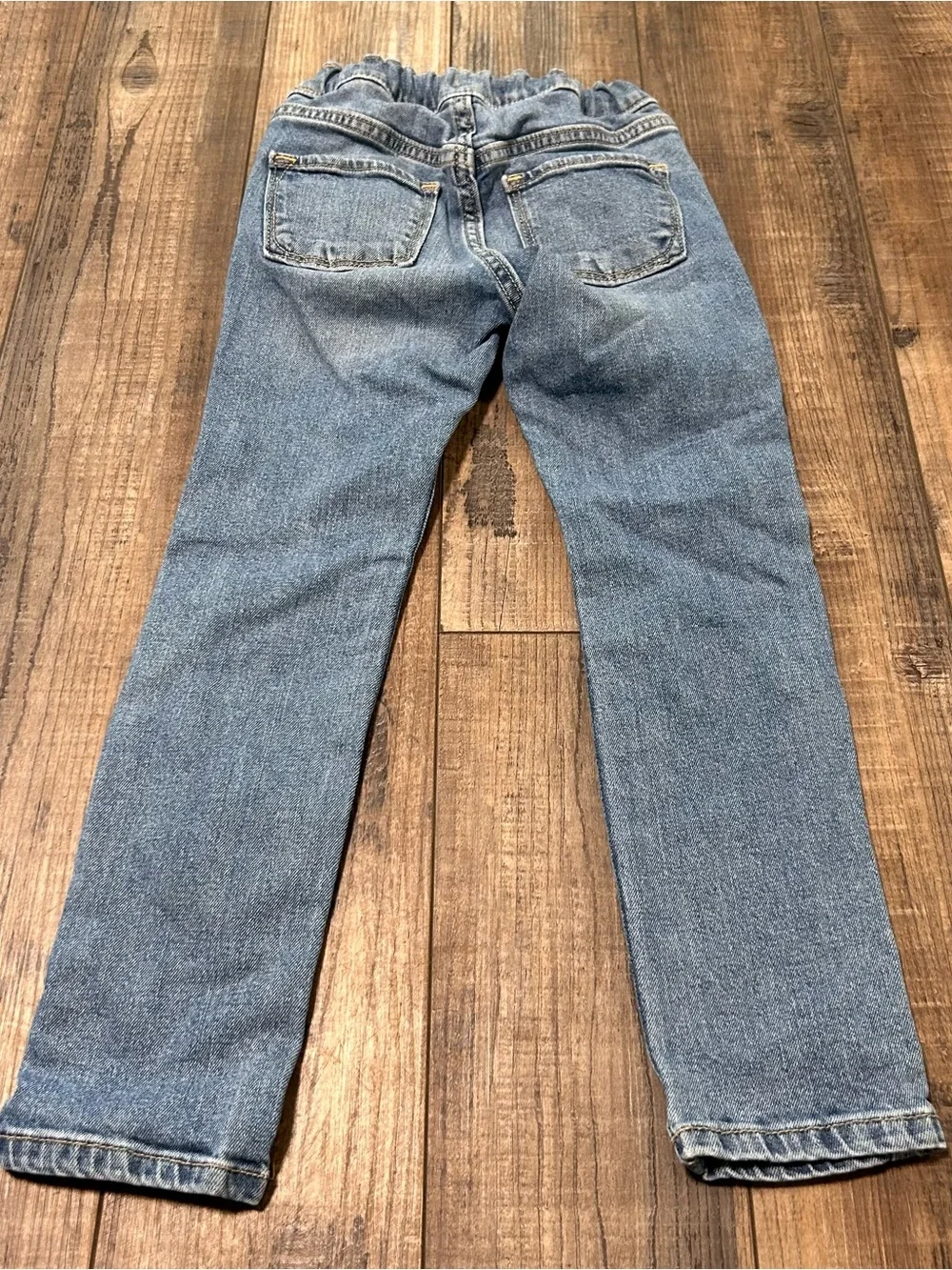 Old Navy Girls Built in Tough Jeans  Stretch Size Small 5-6 Skinny